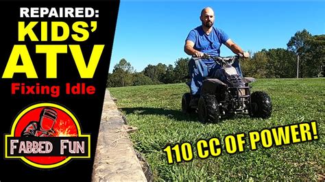 If your <b>ATV</b> bogs down when applying throttle, you likely have defective spark plug wires, non-working reverse speed limiter, electronic throttle control glitches, and sometimes even a bent rocker arm. . Chinese atv won t idle
